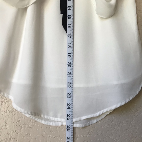 New York & Co. Women Beaded Ruffle Halter Top S - Picture 8 of 12